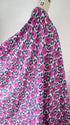 Artlux ~ 'Poppy Dance Fuchsia | Large' Luxury Cotton Lawn ~ Made in Italy